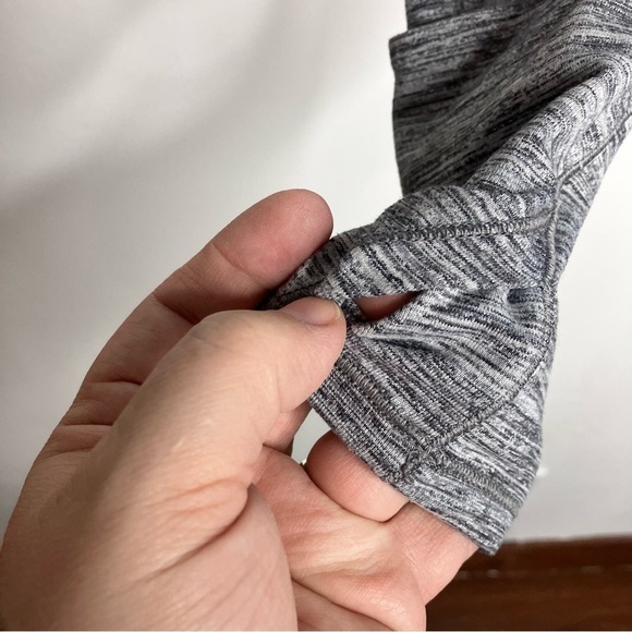 Lululemon Athletica Cypress Kiss long sleeve space dyed top gray size 6 - Picture 8 of 13